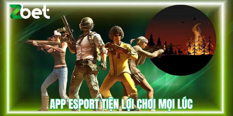 App esport Zbet tiện lợi cá cược
