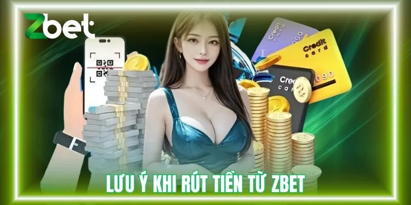 Lưu ý khi rút tiền từ Zbet
