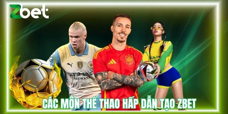 Các bộ môn thể thao hấp dẫn tại Zbet